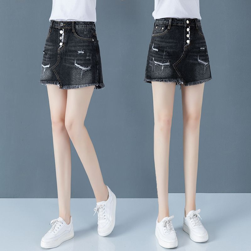 skirt in the front shorts in the back
