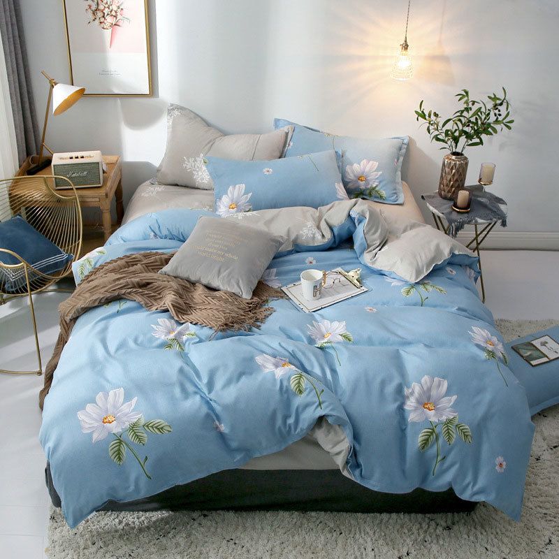 Pineapple Geometric Bed Cover Set Cartoon Duvet Cover Children S