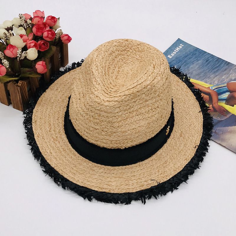 beach hat monogrammed