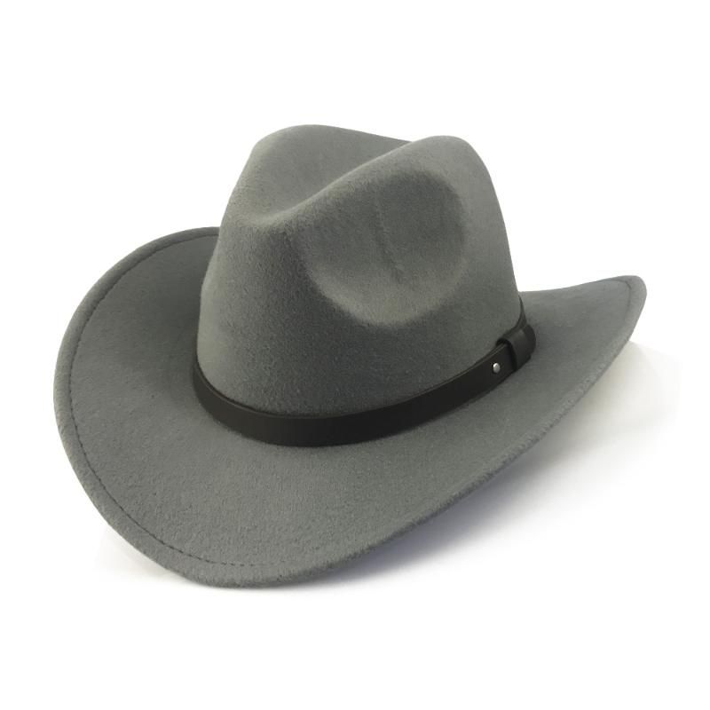Grey Cowboy Cap