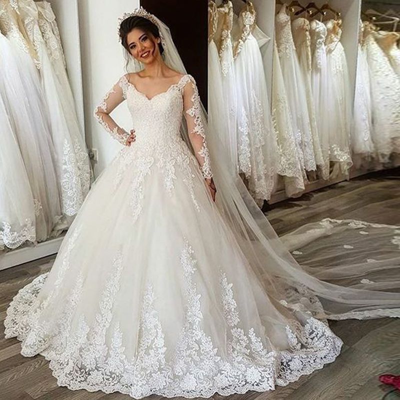 stylish gown for wedding