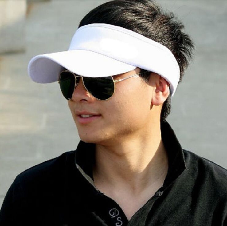 Compra Algodón Visera Para El Sol Sombrero Gorra Tenis Tenis Béisbol Golf  Playa Ajustable Mujeres Hombres Barato | Entrega Rápida Y Calidad |  Es.Dhgate