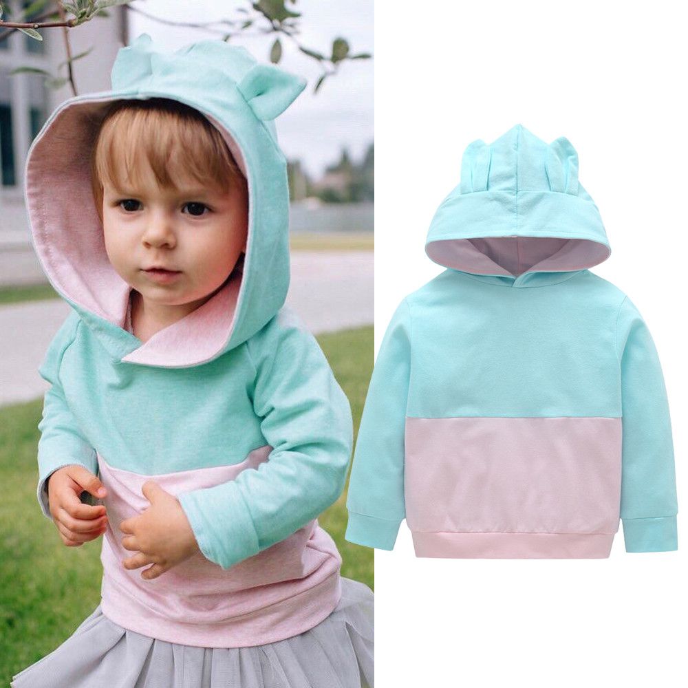 Toddler Kids Baby Boy Animal Cartoon Pullover Sweatshirt Tops Clothes Outfits