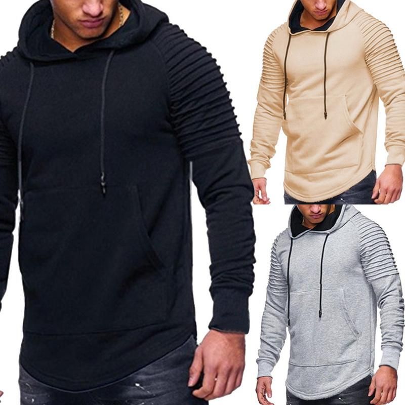 hoodie long homme
