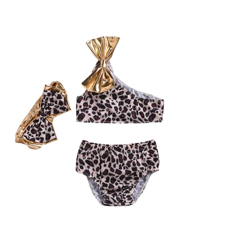 baby leopard bathing suit