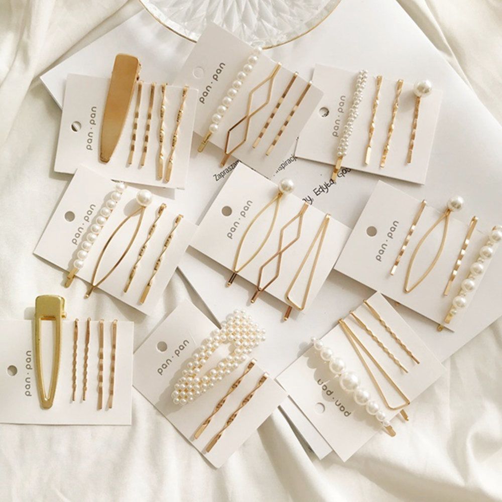 Fashion Hair Clip Spray Paint Drop Shaped Hairpin Hair Pin Women Headwear Hair Accessories New