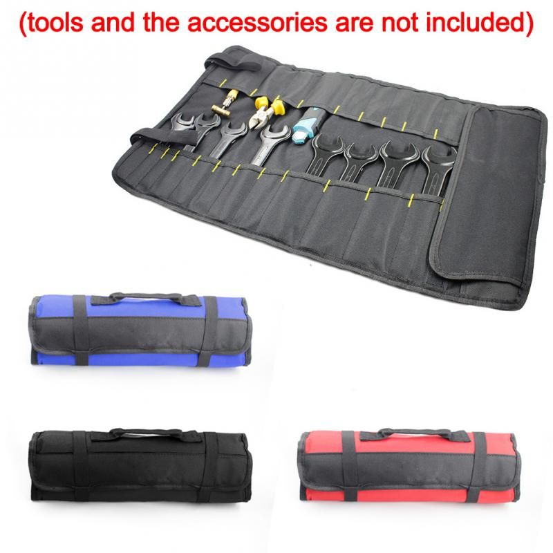 Bolsa de herramientas para almacenamiento de herramientas color azul Oxford