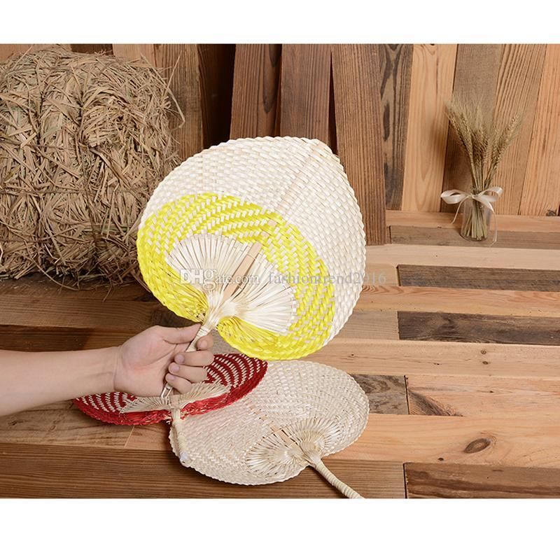 wicker hand fan