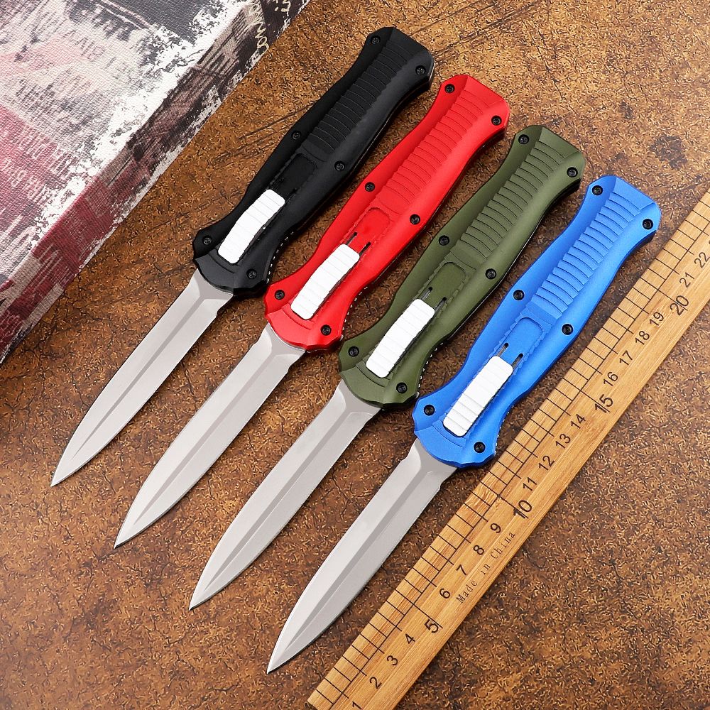 BM Knife OTF 3300 D2 Steel Automatic Knife Field Adventure Survival Knife Military Tactical Self