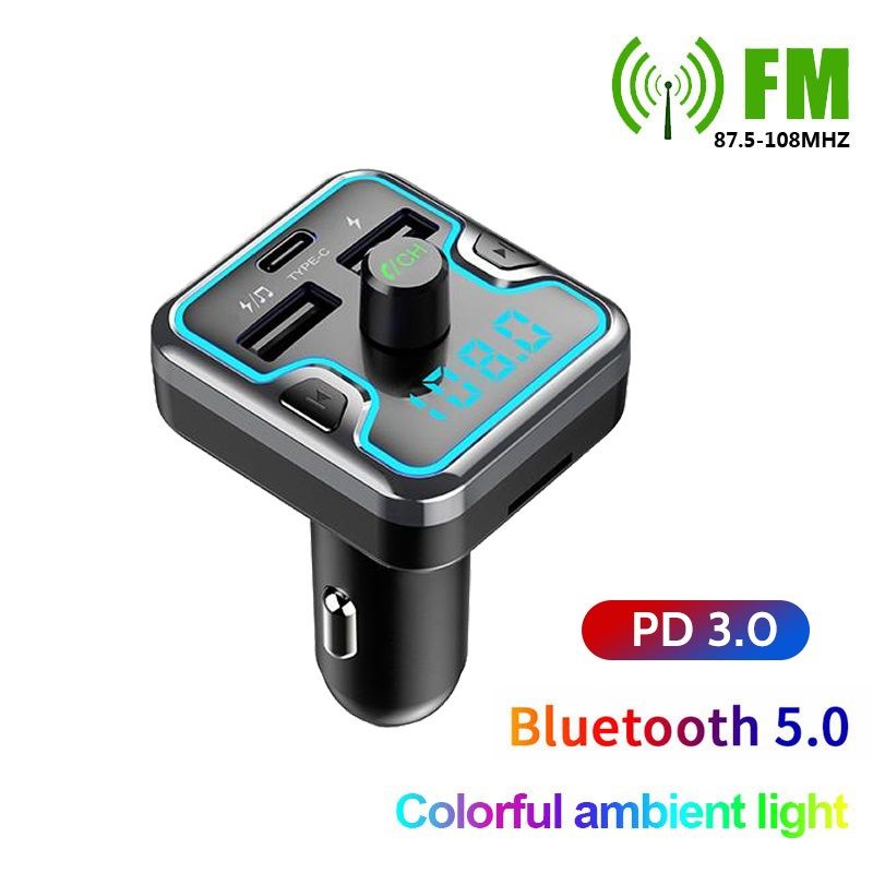 10PC Wireless Handsfree USB Charger MP3 Player Bluetooth Car FM Transmitter Lot