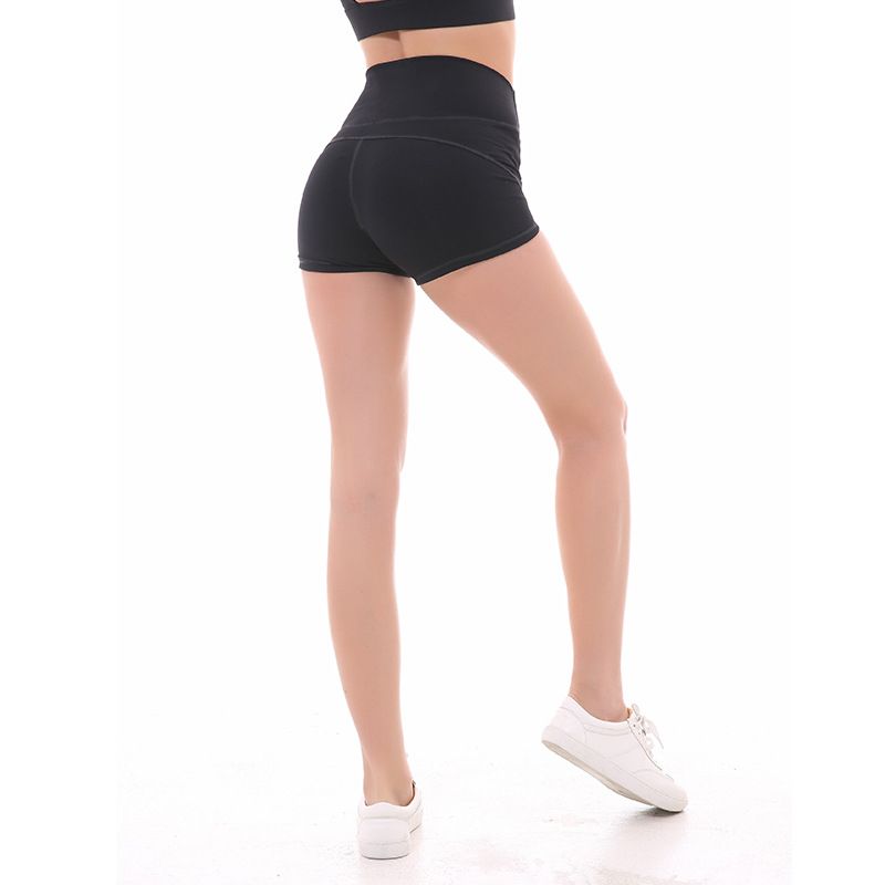 high rise yoga shorts