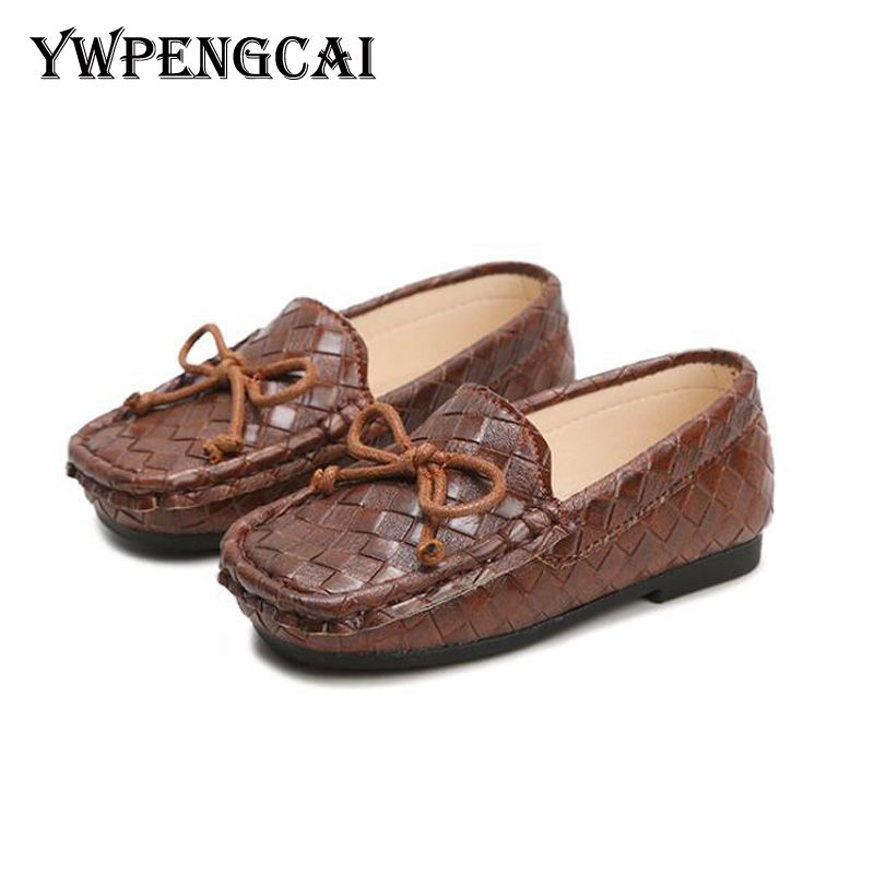 childrens tan loafers