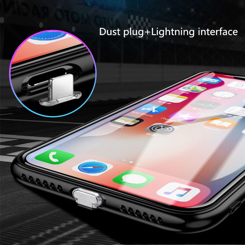 iphone xs max coque led