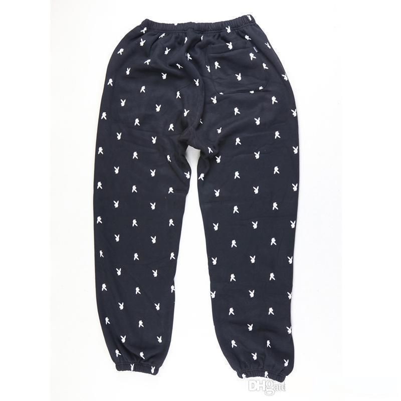 2021 15FW Playboy X S Rabbit Pants Long Pants Jogger Pants Trousers ...