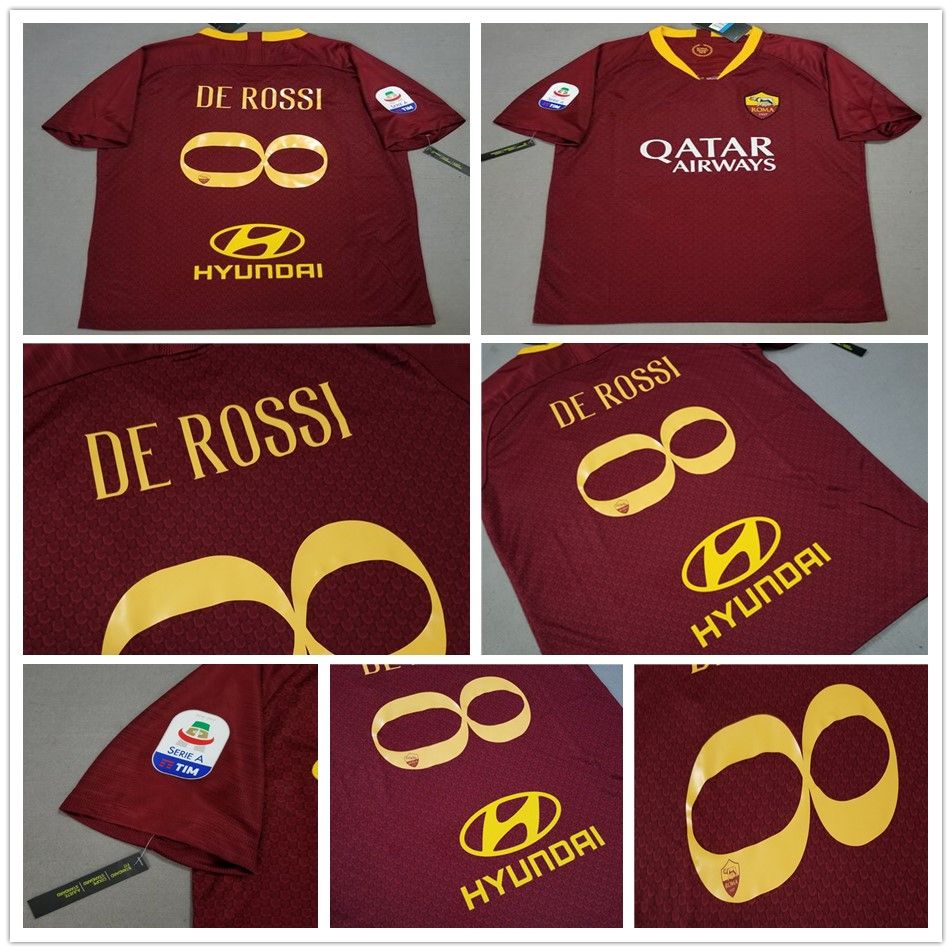 as roma de rossi jersey