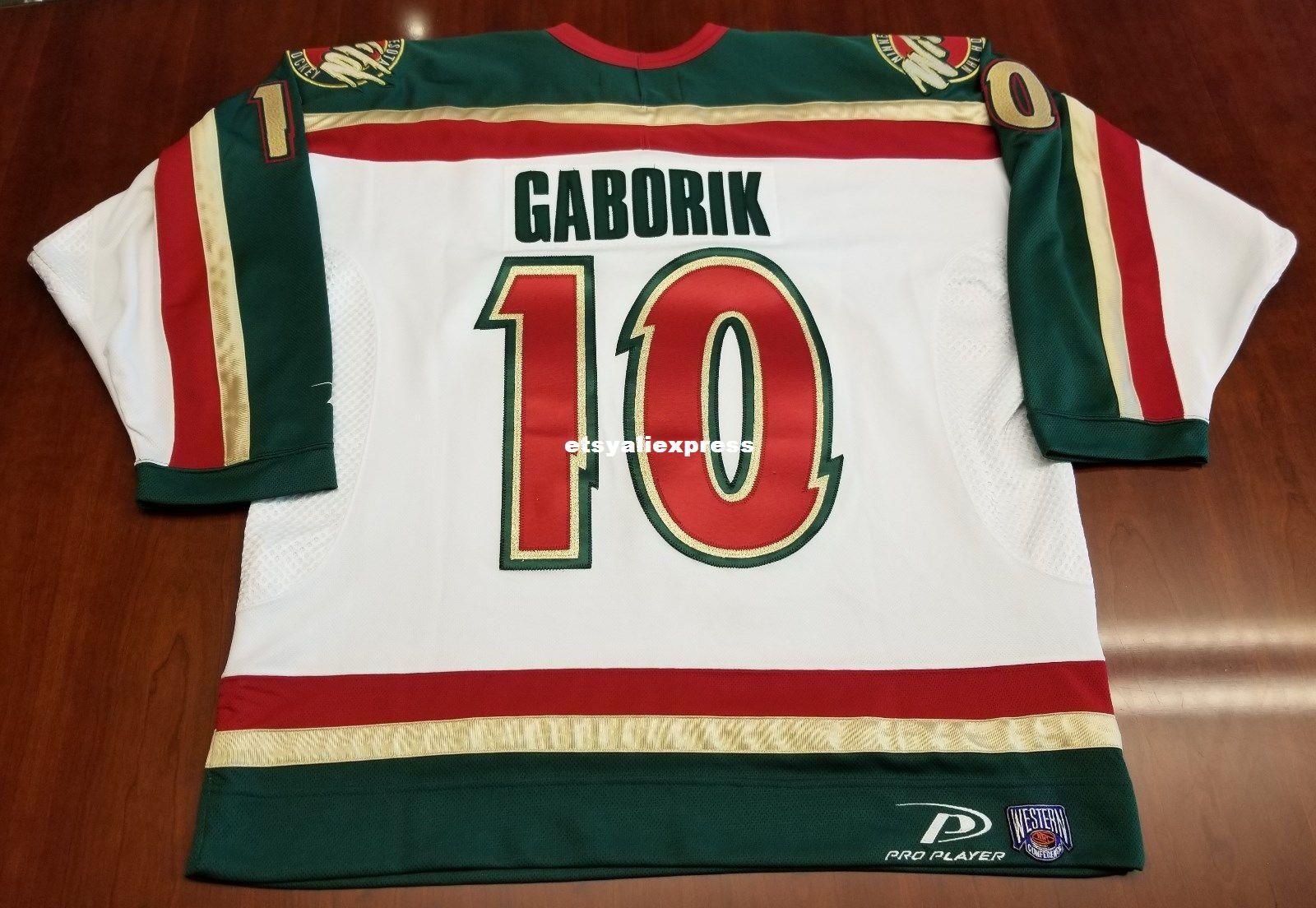 vintage minnesota wild jersey