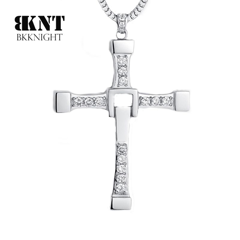 Dominic Toretto Cross Necklace Men 