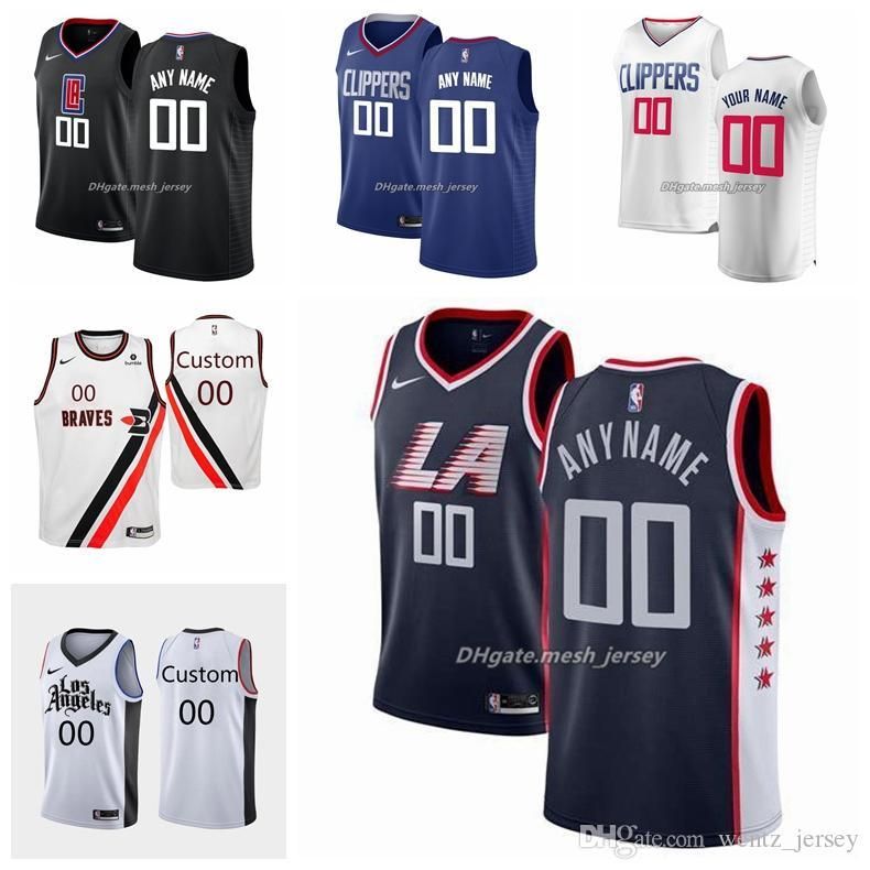 custom clippers jersey