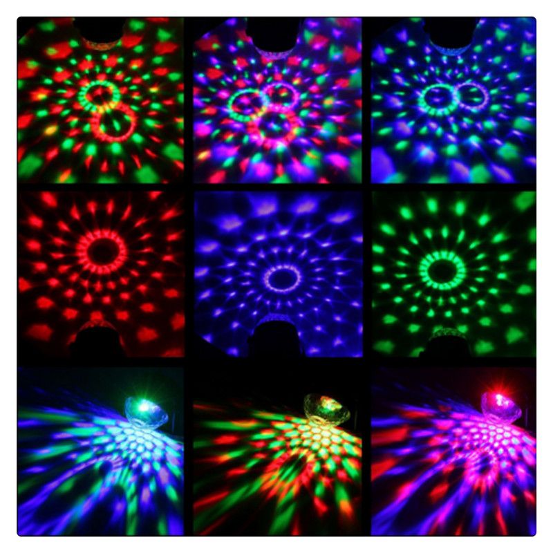 Satin Al Uzaktan Kumanda Rgb Parti Mini Led Lamba 7 Renk Ses Actived Kristal Sihirli Sahne Isik Partisi Kulubu Dekor Disko Topu Isik Tl87 01 Dhgate Comda