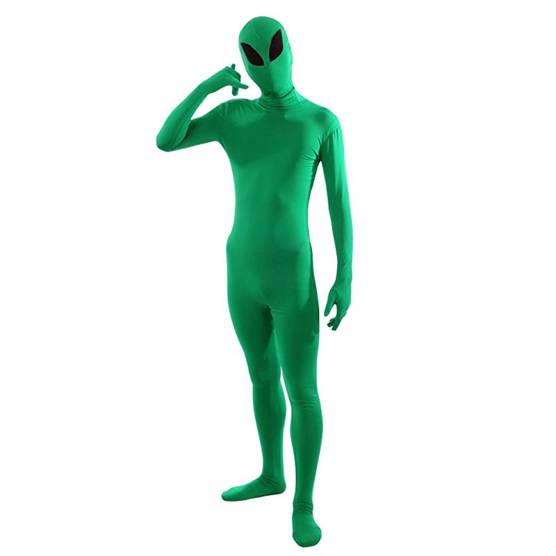 2020 Funny Adult Aliens Elastic Suit Party Costume Cosplay Clothes