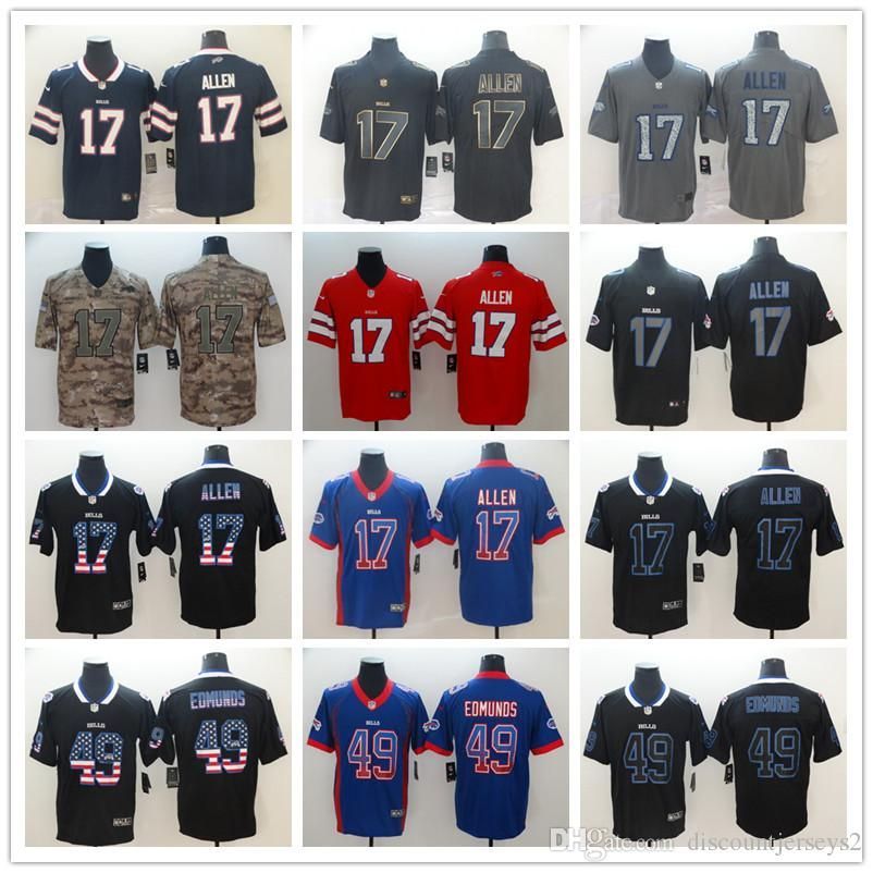 josh allen black jersey