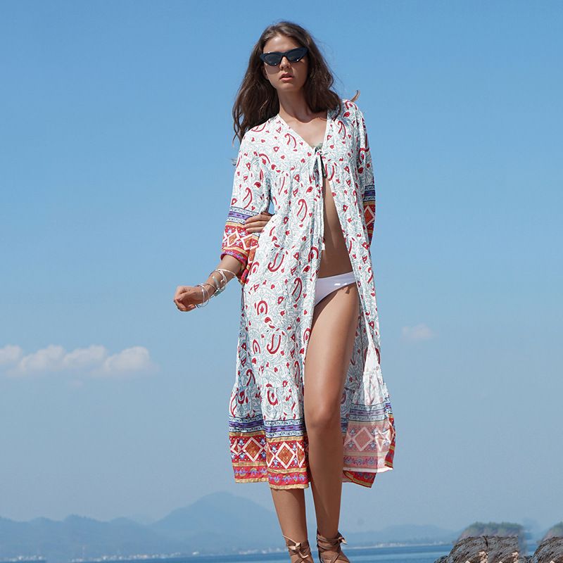 cheap kimono beach cover up