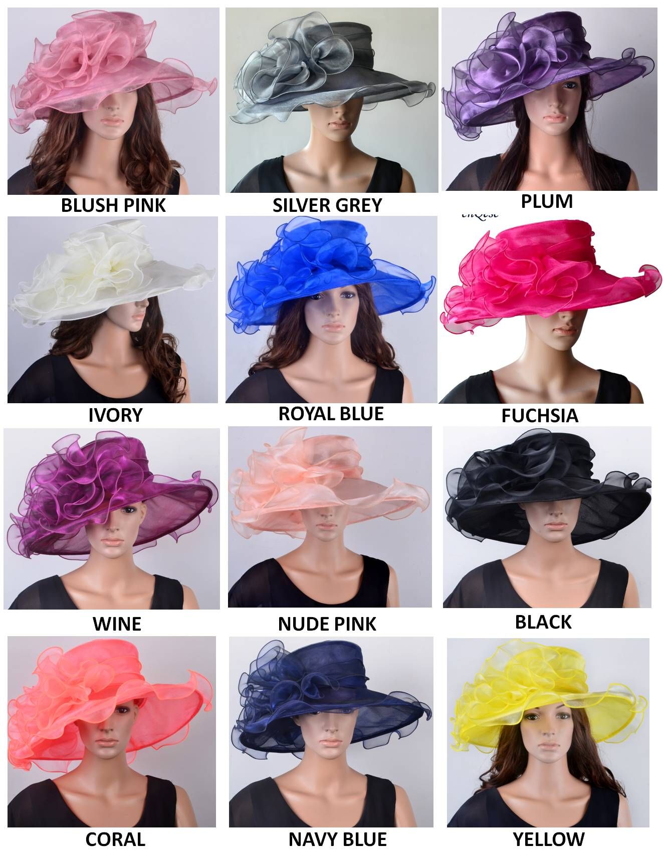 wedding ascot hats