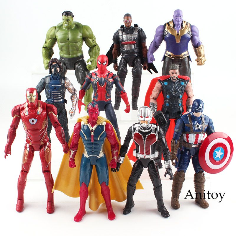 2020 Ction Toy Figures Marvel Avengers Figure Hulk Iron Man Captain America Spiderman Thanos Vision Falcon Thor Soldier Action Legends T From Dao7831229 28 15 Dhgate Com - falcon avenger roblox