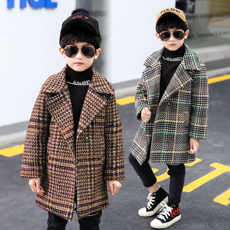 Boys Wool Coats Autumn Winter Teengers Thick Long Outwear Trench Clothes For Baby Kids Fashion Jackets Children 3 4 5 6 7y From Volga 40 71 Dhgate Com Boys Wool Coats Autumn Winter Teengers, Toddler Wool Trench Coat Boy