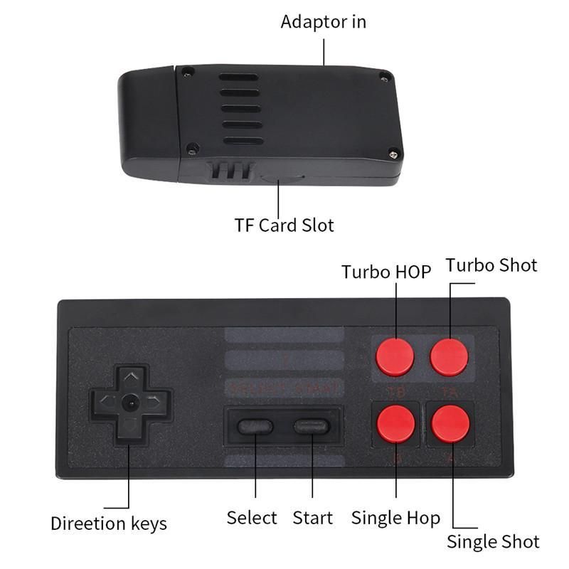 Compre Juegos Portatiles De Video Hd Mini Box Juego De 8 Bits De Salida De Tv 1 Consola De Juegos Inalambrica Para Sfc Consolas De Juegos De Nes Venta Caliente Familia De
