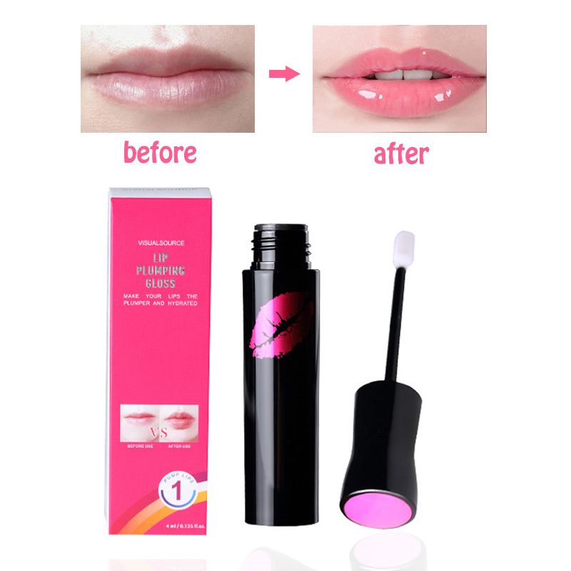 Acheter Nouvellement Repulpant Brillant à Lèvres Sexy Liquide Rouge à Lèvres Glitter Imperméable Longue Durée Hydratation Yf2018 De 3916 Du Caohai
