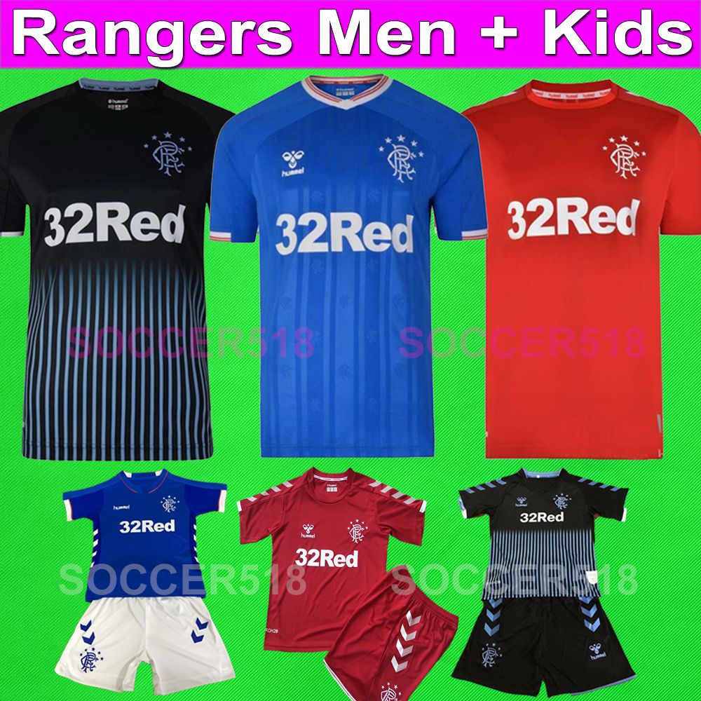 kids rangers football kit