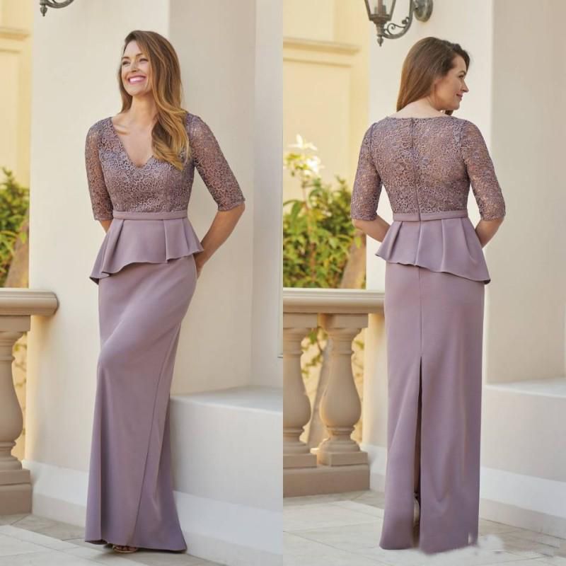 lavender mother of the bride dresses plus size
