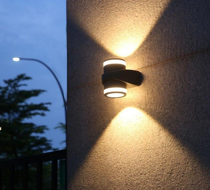 compre arriba down light outdoor light light home outdoor led lamparas lamparas lampara de pared contemporary led fachada iluminacion luces de