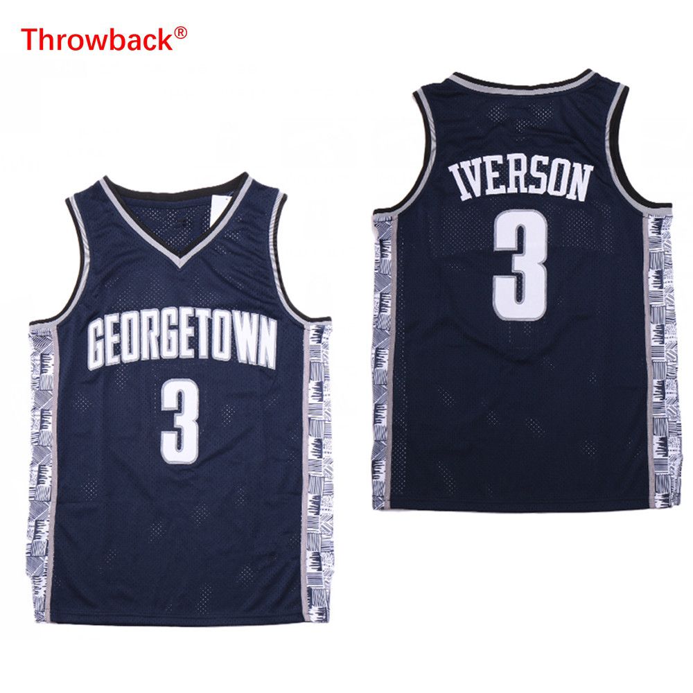 2020 NCAA Mens Georgetown Hoyas Iverson 