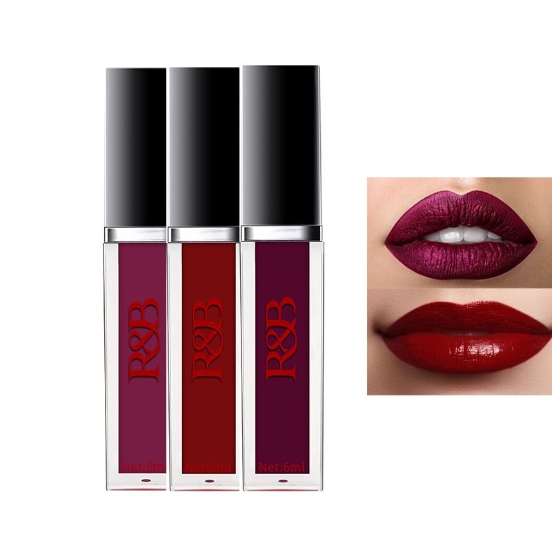 maroon matte lip gloss