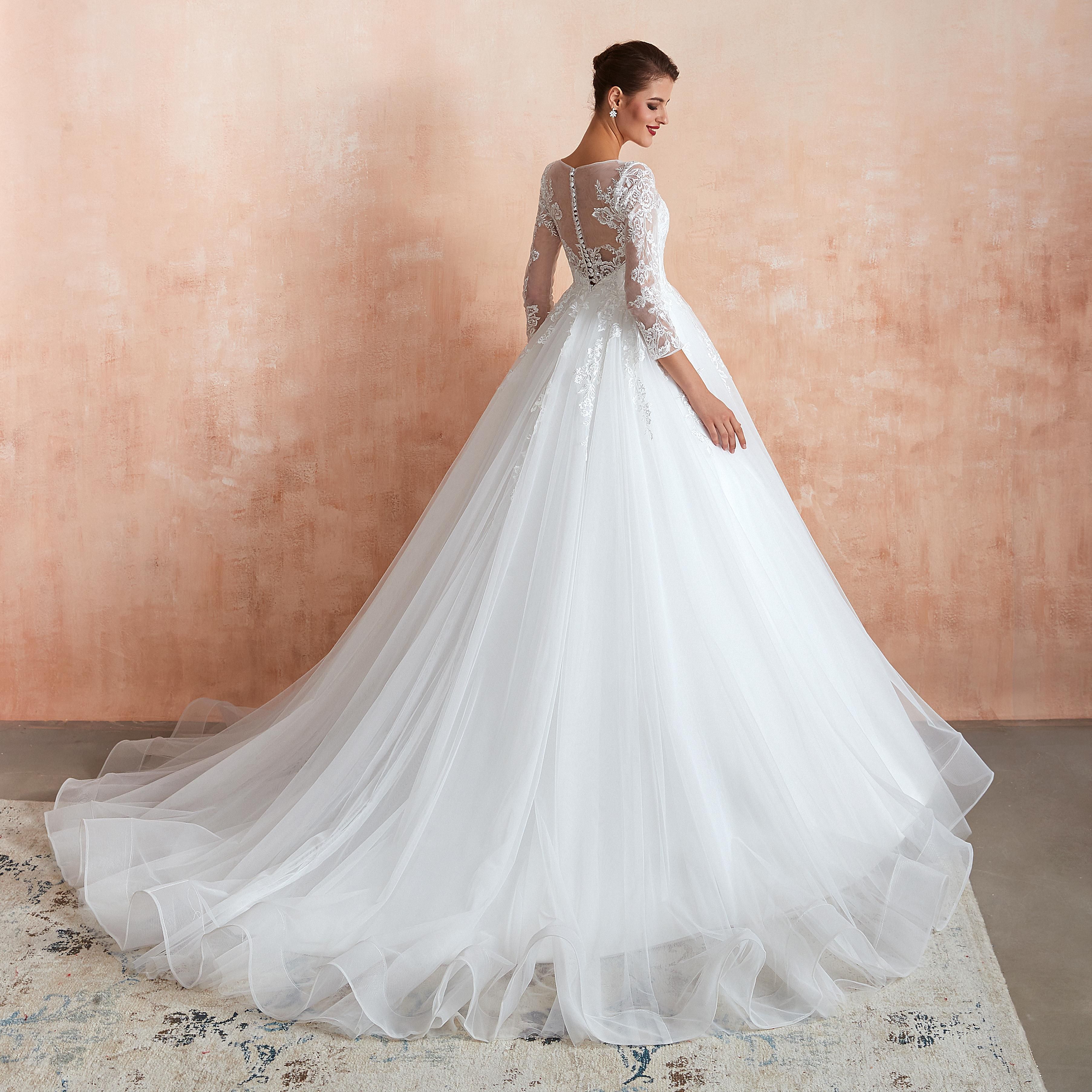 long gown for wedding reception