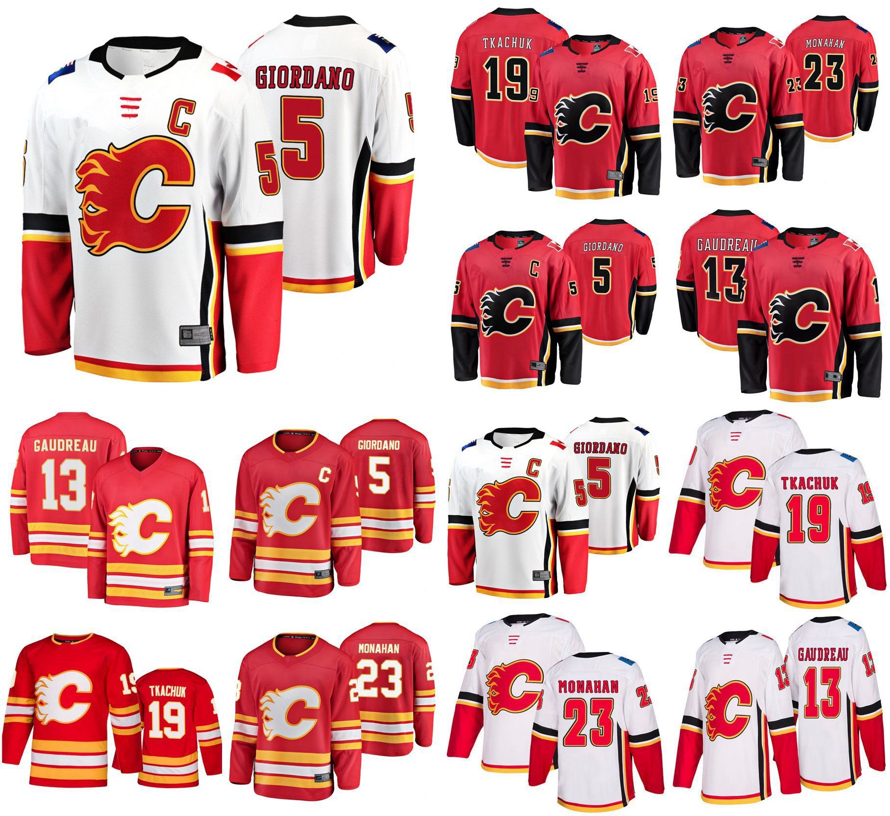 calgary flames monahan jersey