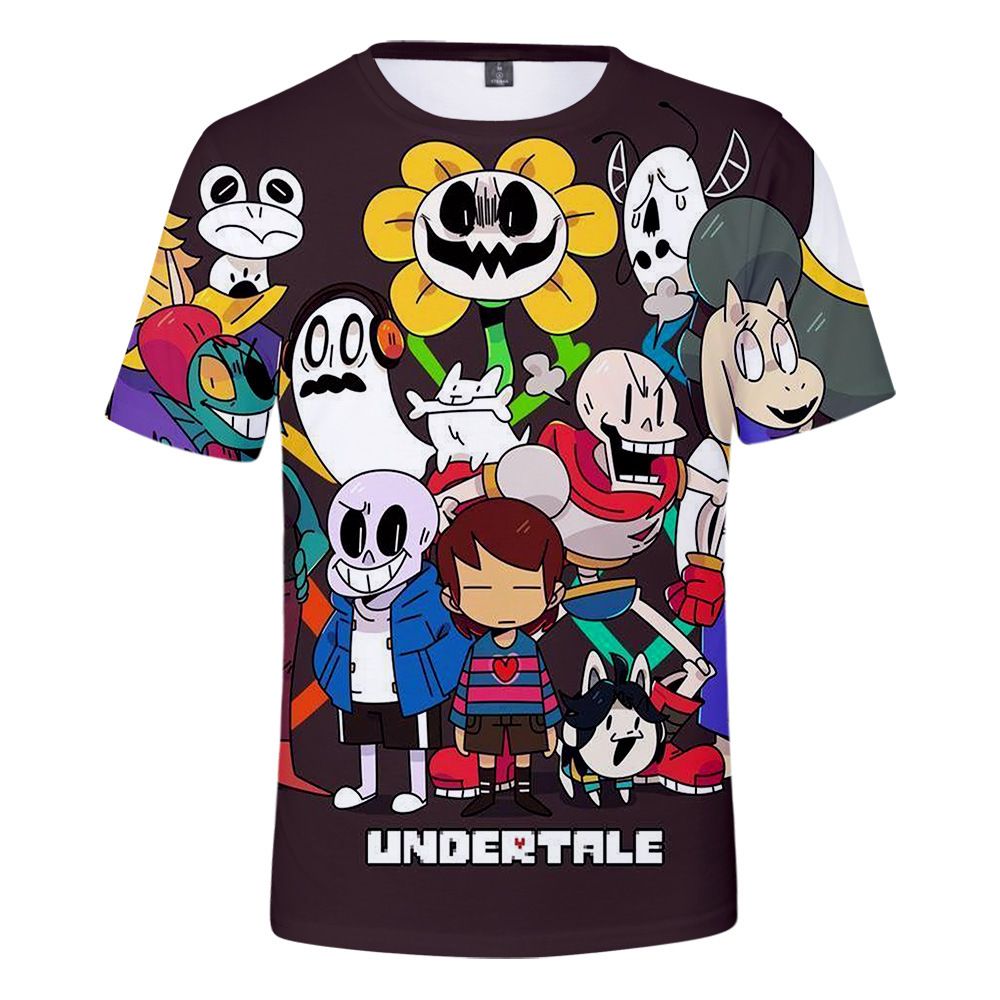 Baby And Teens Cute Tshirts Game Undertale Kids T Shirt 3d Printed