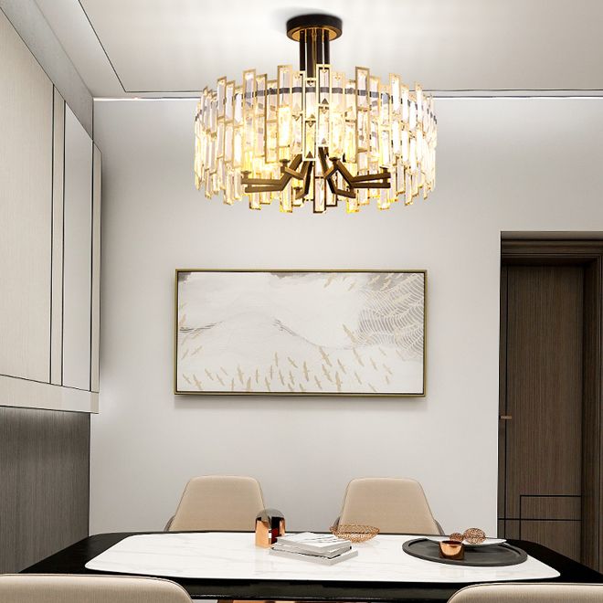 New Design Contemporary Crystal, Contemporary Crystal Chandelier For Dining Room