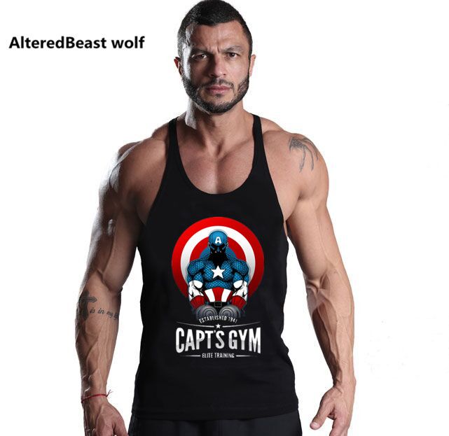 captain america workout shirt