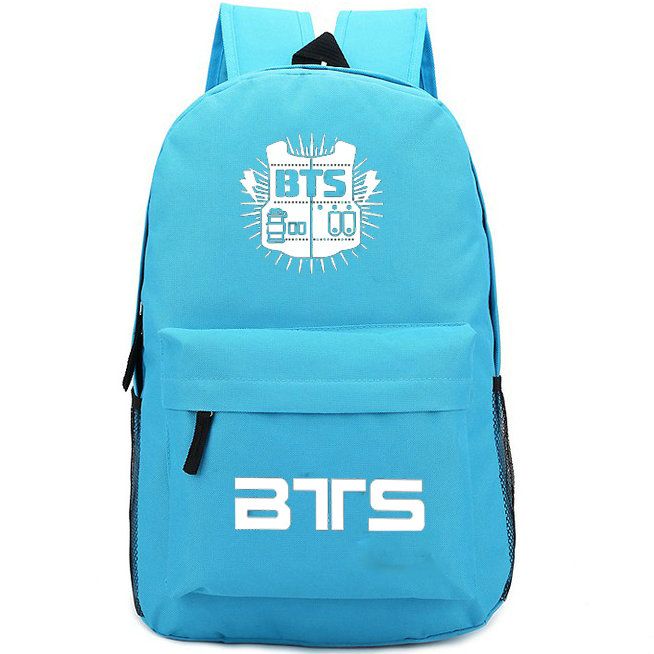 light blue school backpacks
