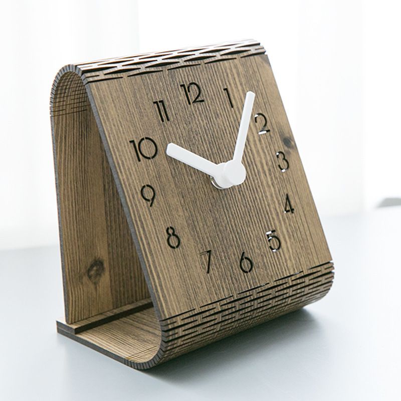 Acquistare Creativo Orologio Da Tavolo In Legno Design Moderno Camera Da  Letto Decorazione Orologi Da Scrivania Ufficio Studente Orologio Da  Scrivania La Casa Y19062103 Economico | Consegna Veloce E Qualità |  It.Dhgate