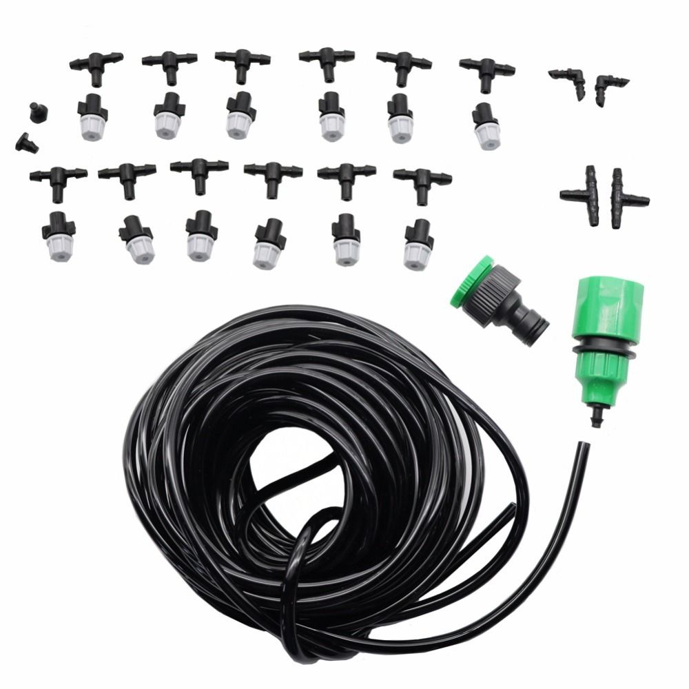Sprühkopf 4 mm Kunststoff Bewässerung Einstellbar Beschlagen Sprinkler