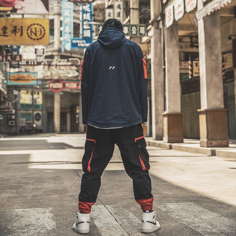 jacket with big front pocket