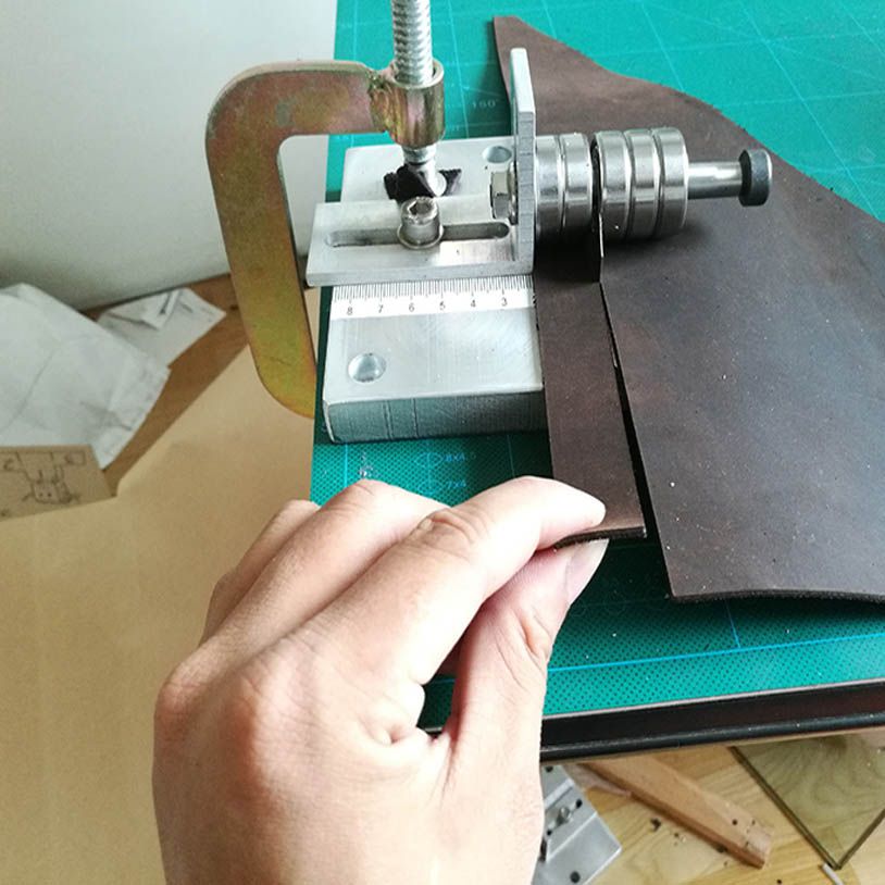 leather belt cutting machine