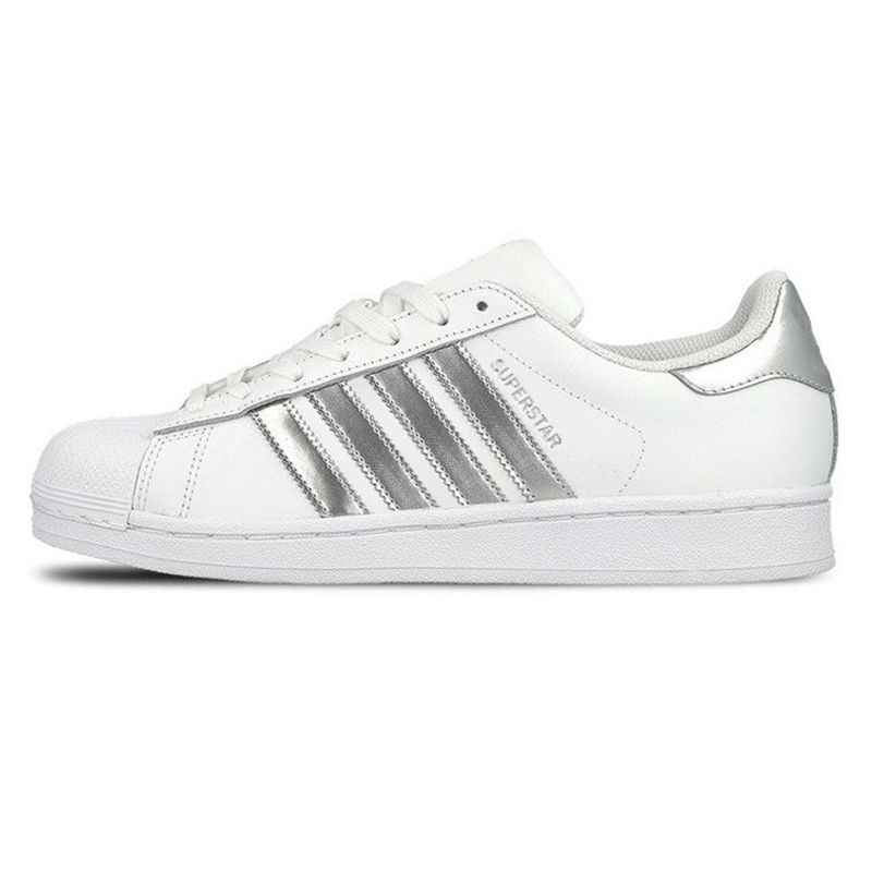 Adidas Superstar Super Star White Hologram Iridescent Junior Men Superstars 80s sneakers Pride Womens Mens