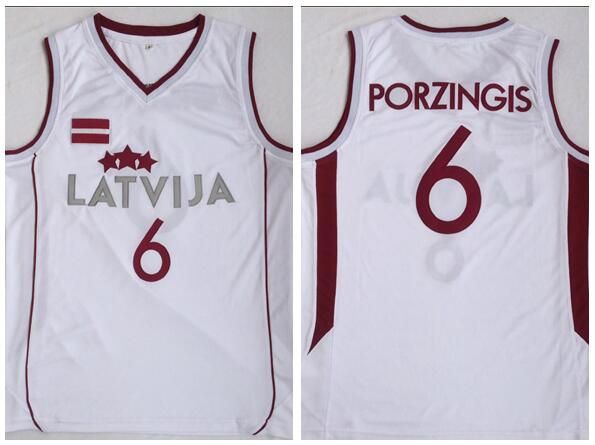 Latvia National Team White Basketball 