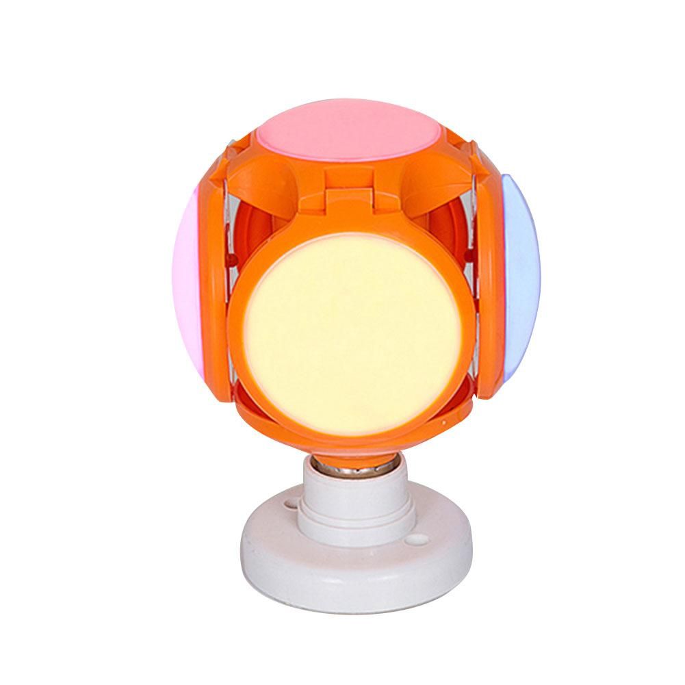 Arancione Shell di luce multicolore