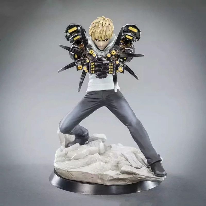 Punch Man The Robot Genos Statue Figure Aprendiz De Saitama The S Level Hero Genos Model Toy De 25,44 € | DHgate